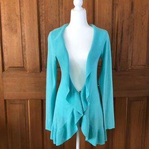 Tracy Negoshian Light-Weight, Silk-blend Cardigan